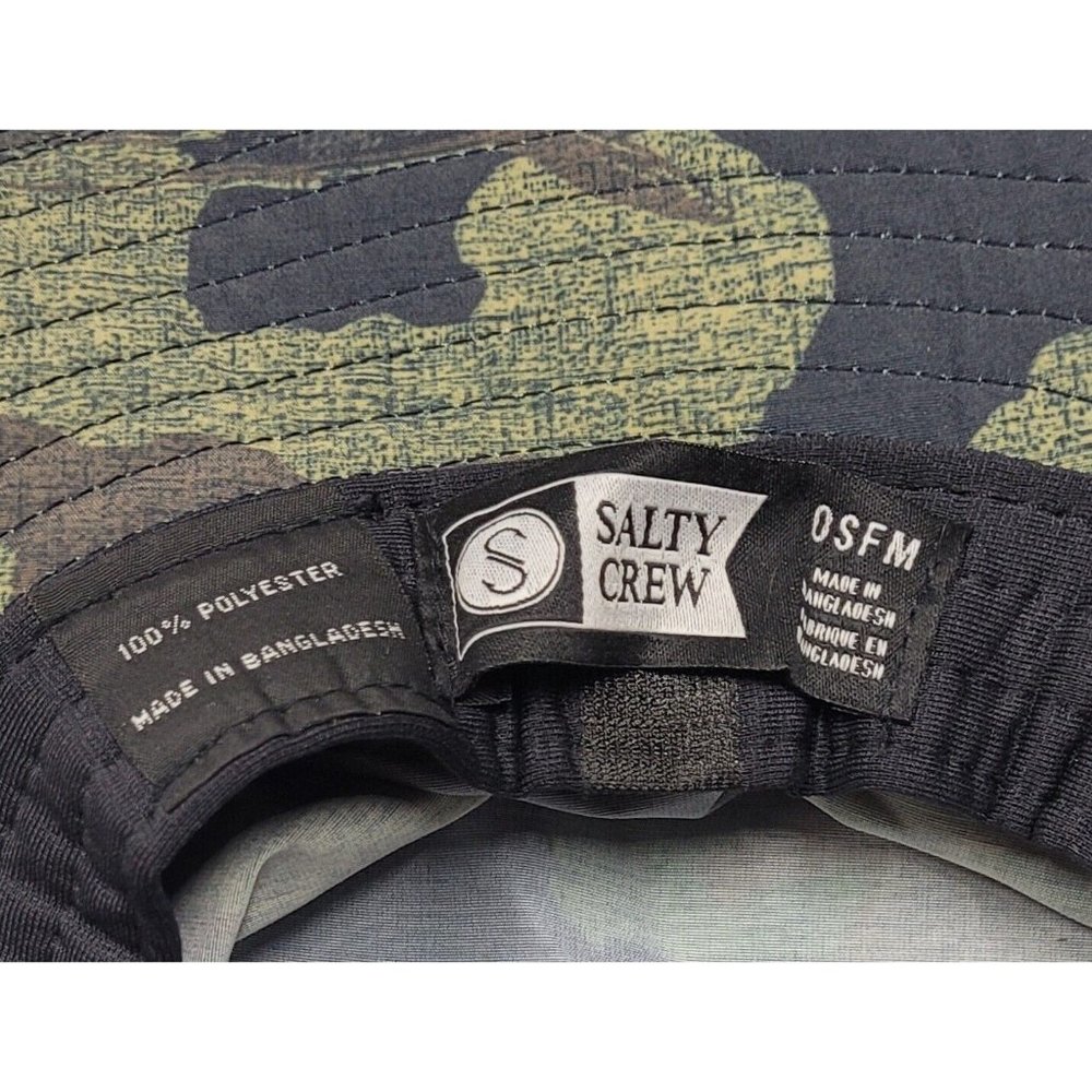 Salty Crew Alpha Tech Camo Boonie Hat - Picture 6 of 7